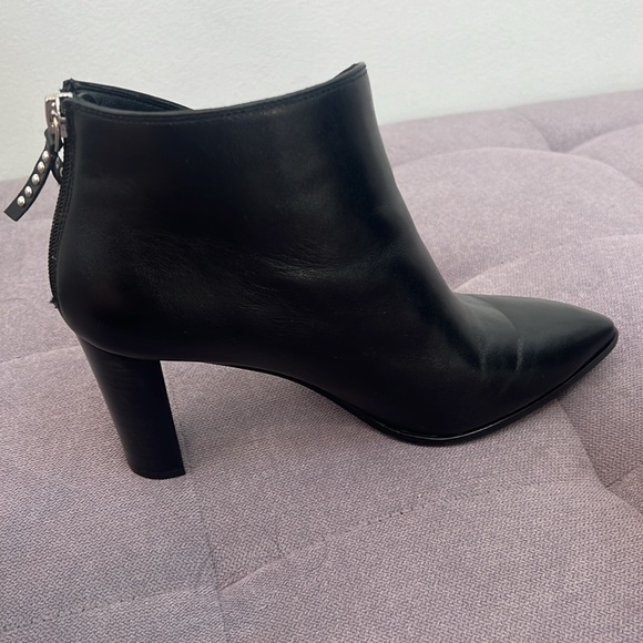Paige Kenna leather black Booties - Picture 4 of 7